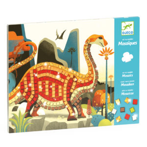 Mosaïques Djeco dinosaures - librairie Gribouille