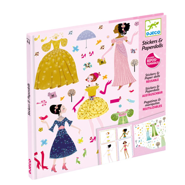 Stickers & paperdolls - robes 4 saisons