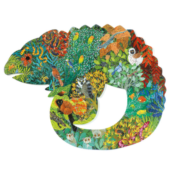 Puzzle Chameleon 150 pièces - Djeco – Image 3