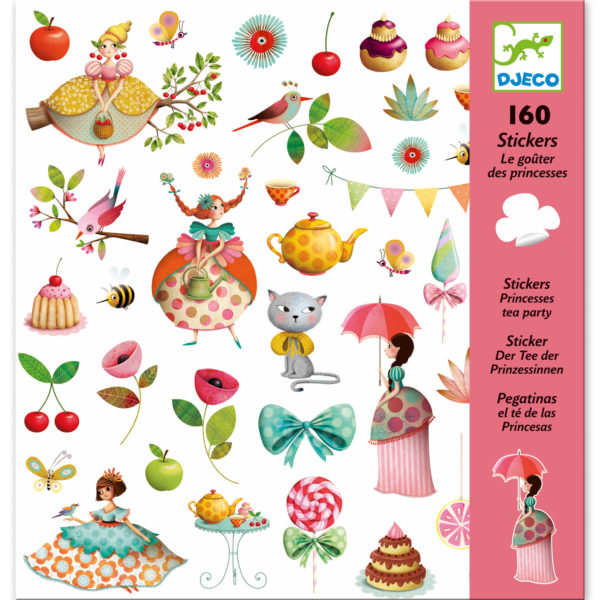 Stickers goûter princesses