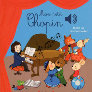 livre sonore: mon petit Chopin - librairie Gribouille