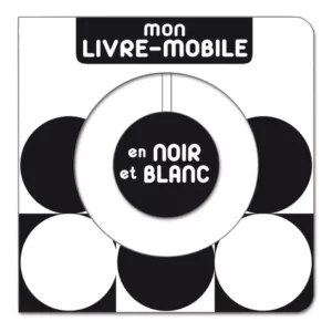 mon livre-mobile en noir et blanc - librairie Gribouille