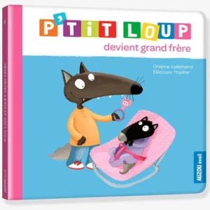 p'tit loup devient grand frère