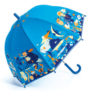 parapluie Djeco: monde marin - librairie Gribouille