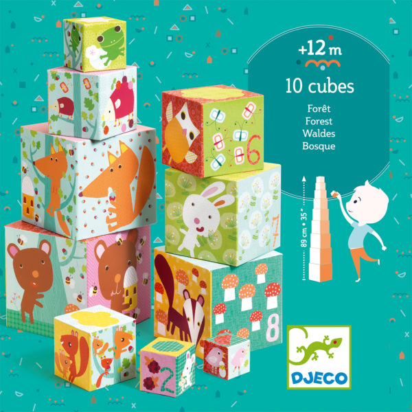 cubes forêt