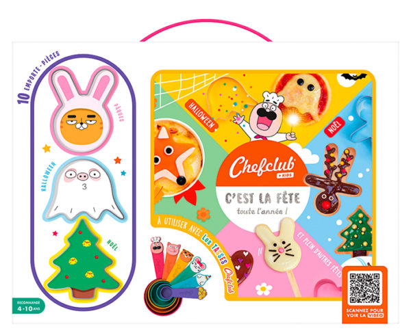 coffret chefclub kids - fête toute l'année