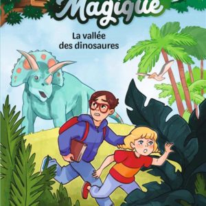 LA CABANE MAGIQUE BANDE DESSINEE, TOME 01 - LA VALLEE DES DINOSAURES.
