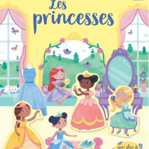 LES PRINCESSES - AUTOCOLLANTS USBORNE.