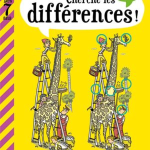 LIVRE JEUX CHERCHE LES DIFFERENCES !.