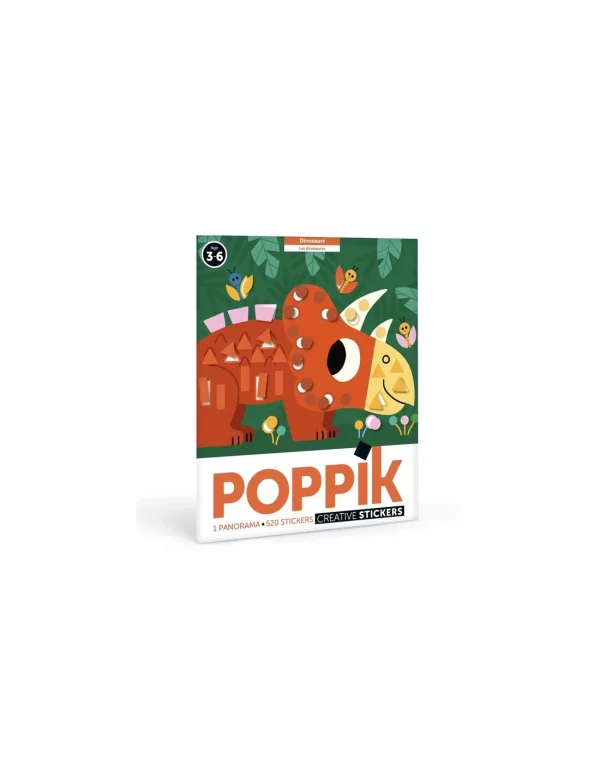 stickers Poppik dinosaures (3-6 ans)