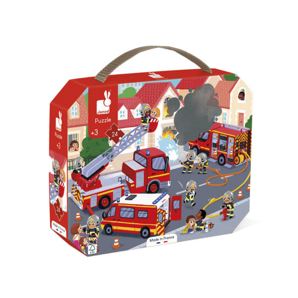 PUZZLE 24 PIECES POMPIERS