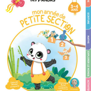 livre-l'école des pandas petite section - librairie Gribouille