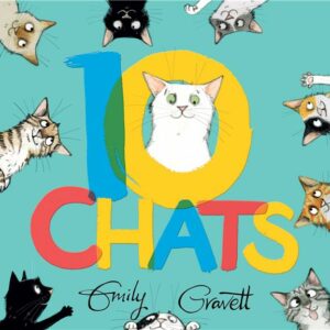 livre: 10 chats - librairie Gribouille