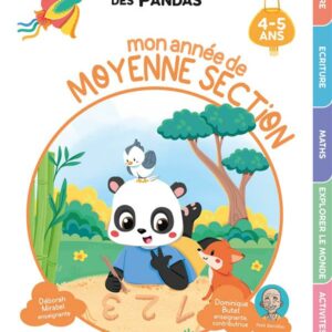 livre - l'école des pandas moyenne section - librairie Gribouille