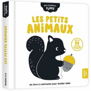 livre à flaps: les petits animaux - librairie gribouille