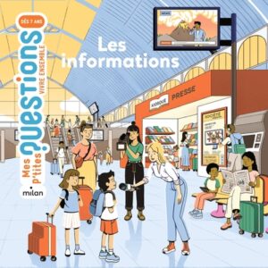 livre: les informations - librairie Gribouille