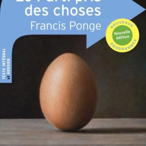 livre: le parti pris des choses - librairie Gribouille