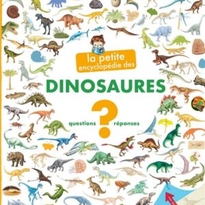 livre: petite encyclopédie des dinosaures - librairie Gribouille