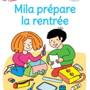 livre: Mila prépare la rentrée - librairie Gribouille