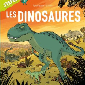 livre: j'explore les dinosaures - librairie Gribouille