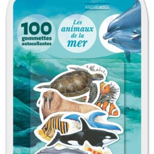 100 gommettes animaux de la mer - librairie Gribouille