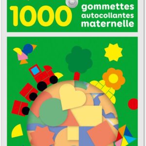 1000 gommettes formes - librairie Gribouille