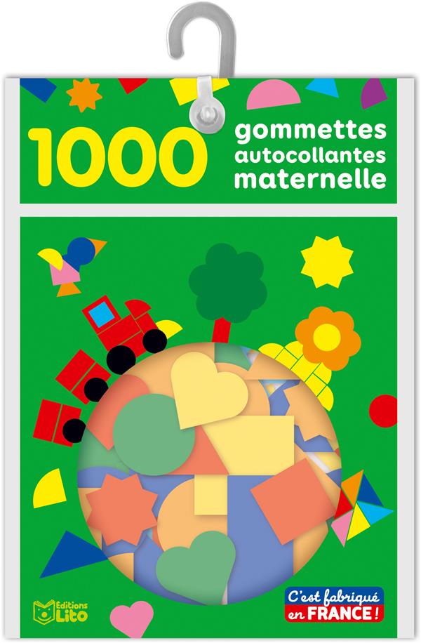 1000 gommettes formes - librairie Gribouille