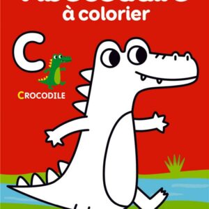 abécédaire à colorier crocodile - librairie Gribouille