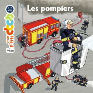 livre: les pompiers - librairie Gribouille