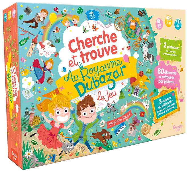 jeu: cherche et trouve au royaume Dubazar - librairie Gribouille