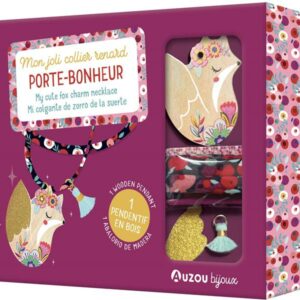 collier renard porte-bonheur - librairie Gribouille