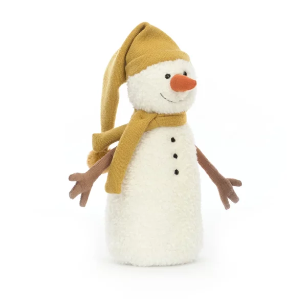 peluche Jellycat: Lenny bonhomme de neige - librairie Gribouille