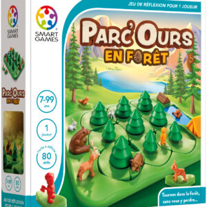 jeu smartgames: parc'ours en forêt - librairie Gribouille