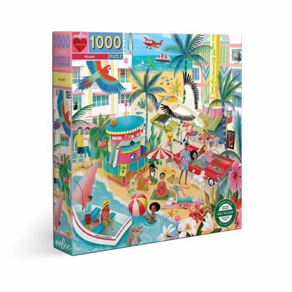 puzzle 500 pièces: Miami - librairie Gribouille