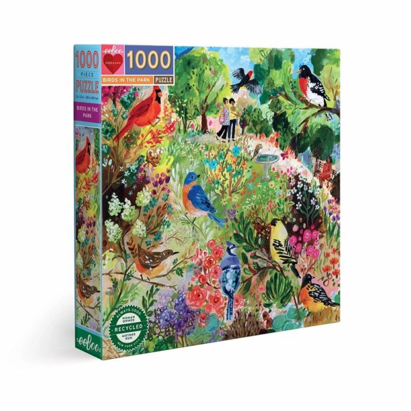puzzle 1000 pièces: birds in the park 6 librairie Gribouille