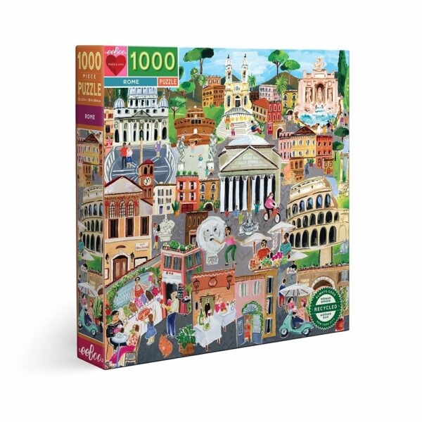 puzzle 1000 pièces: Rome - librairie Gribouille