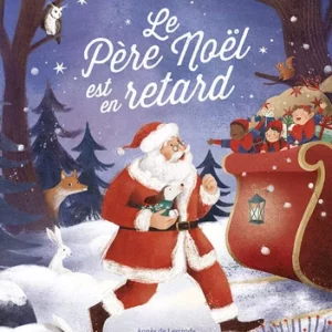 livre: le Père Noël est en retard - librairie Gribouille