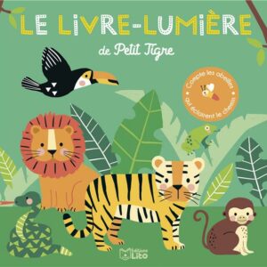 livre-lumière de petit tigre - librairie Gribouille