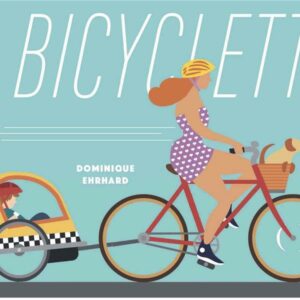 livre pop-up: à bicyclette - librairie Gribouille