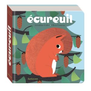 livre: écureuil - librairie Gribouille