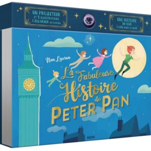 livre-projecteur: la fabuleuse histoire de Peter Pan - librairie Gribouille