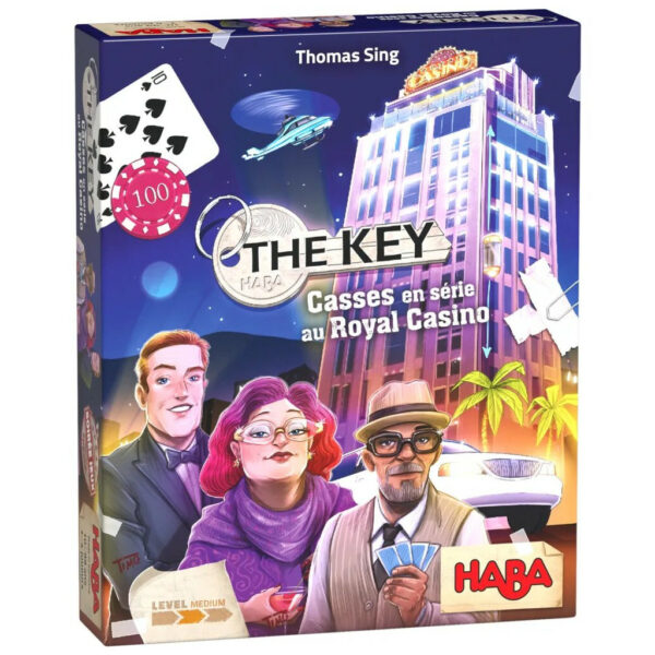 jeu Haba: the key, casses en série - librairie Gribouille