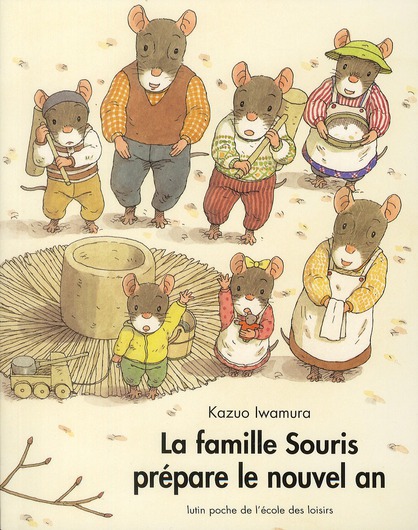 LA FAMILLE SOURIS PREPARE LE NOUVEL AN.