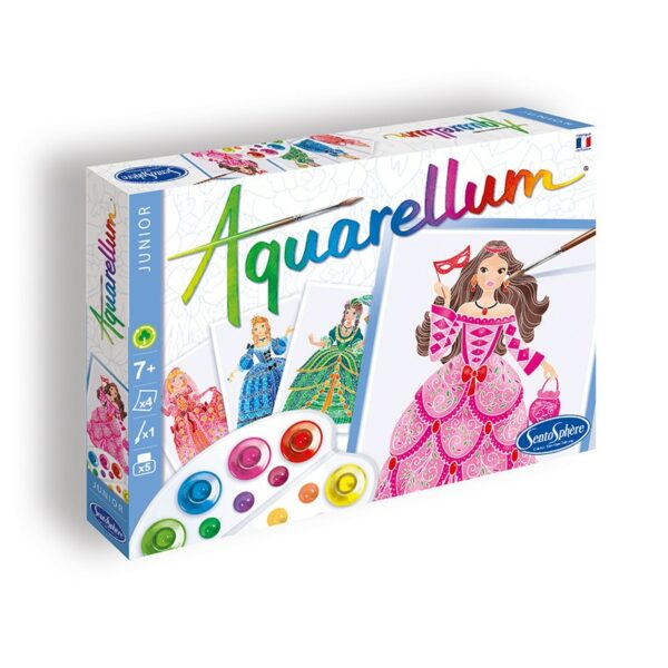 aquarellum junior: princesses - librairie Gribouille