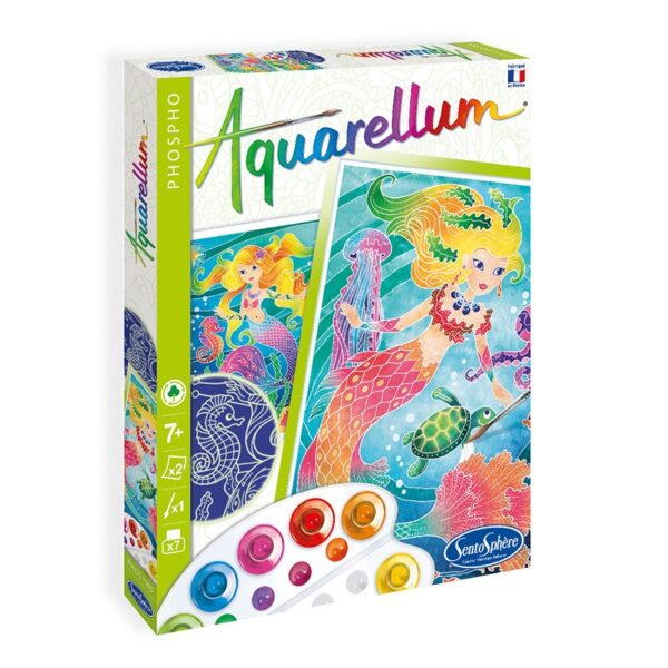 aquarellum sirènes - librairie Gribouille