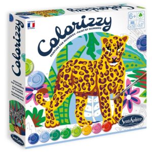 colorizzy zèbre et léopard - librairie Gribouille