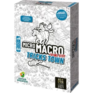 jeu d'enquête: micro macro, tricks town - librairie Gribouille