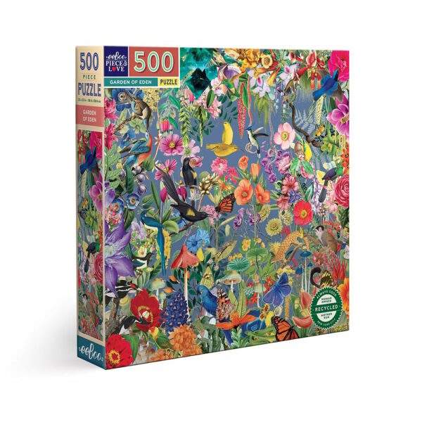 puzzle 500 pièces: jardin d'Eden