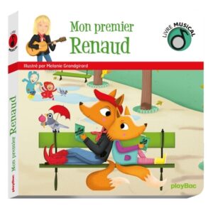 livre musical mon premier Renaud
