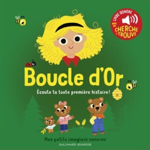 livre sonore: Boucle d'or